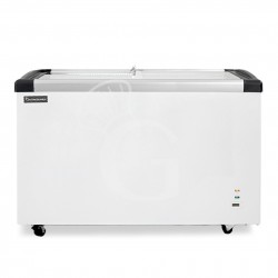 Congelatore a Pozzetto Statico 445 LT - temperatura -18°/-25°C - porta vetro classe energetica C