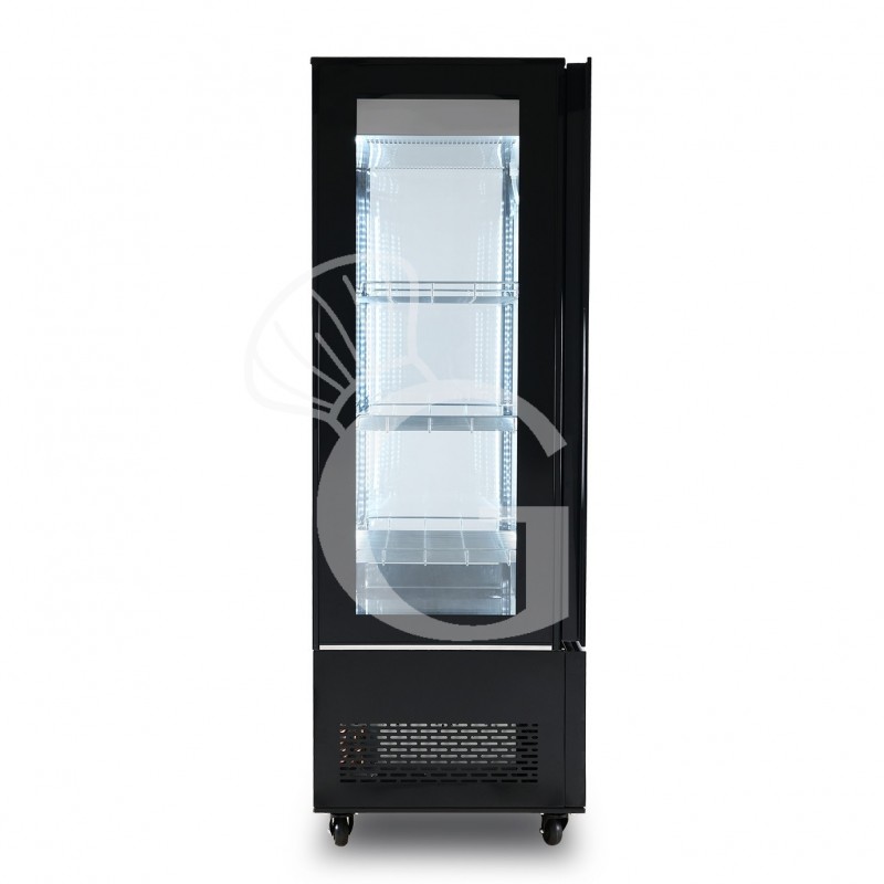 Espositore Refrigerato Ventilato color nero 400 LT 0°C/+12°C classe energetica B