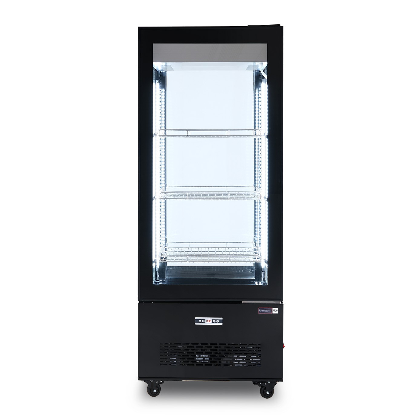 Espositore Refrigerato Ventilato color nero 400 LT 0°C/+12°C classe energetica B