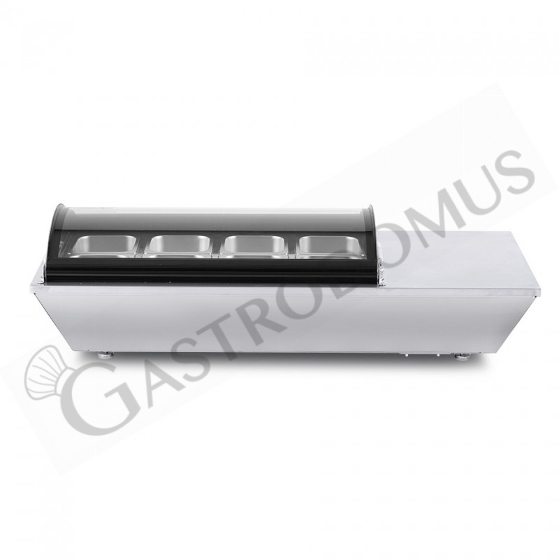 Refrigeratore da banco +2/+12°C - L 1950 mm x P 475 mm x H 320/350 mm Refrigeratore da banco +2/+12°C - L 1950 mm x P 475 mm x H 320/350 mm