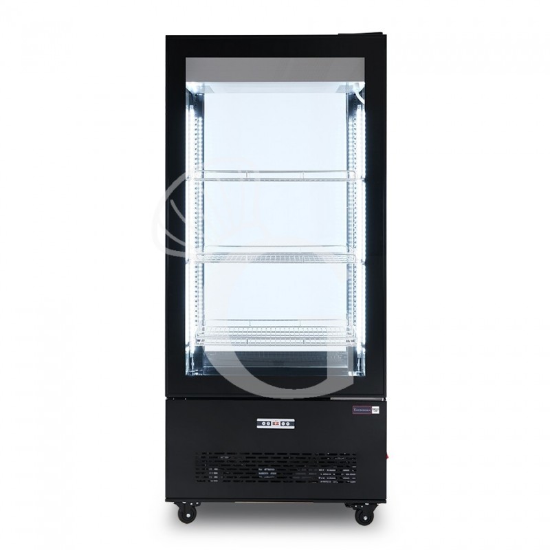 Espositore Refrigerato Ventilato color nero 550 LT 0°C/+12°C classe energetica B