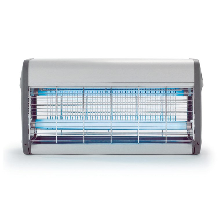 Trappola a luce uv a griglia elettrica copertura 80 m2 L 514 mm x P 130 mm x H 262 mm