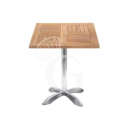 Tavolo quadrato piano in...