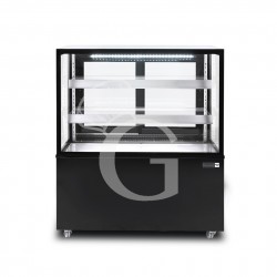 Vetrina Refrigerata Ventilata 300 LT +2°C/+8°C 4 lati vetro, L 905 mm