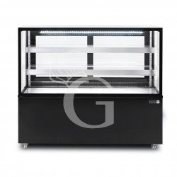 Vetrina Refrigerata Ventilata 510 LT +2°C/+8°C 4 lati vetro, L 1505 mm