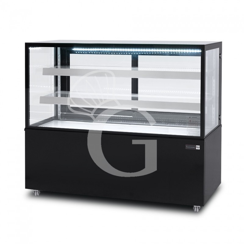 Vetrina Refrigerata Ventilata 510 LT +2°C/+8°C 4 lati vetro, L 1505 mm