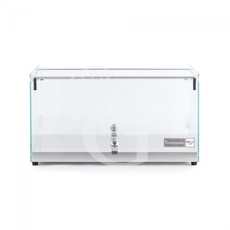 Vetrina Bar Neutra porta brioches piano in inox L 555 mm x P 360 mm x H 300 mm Vetrina Bar Neutra porta brioches piano in inox L 555 mm x P 360 mm x H 300 mm
