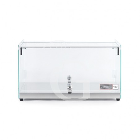 Vetrina Bar Neutra porta brioches piano in inox L 555 mm x P 360 mm x H 300 mm Vetrina Bar Neutra porta brioches piano in inox L 555 mm x P 360 mm x H 300 mm