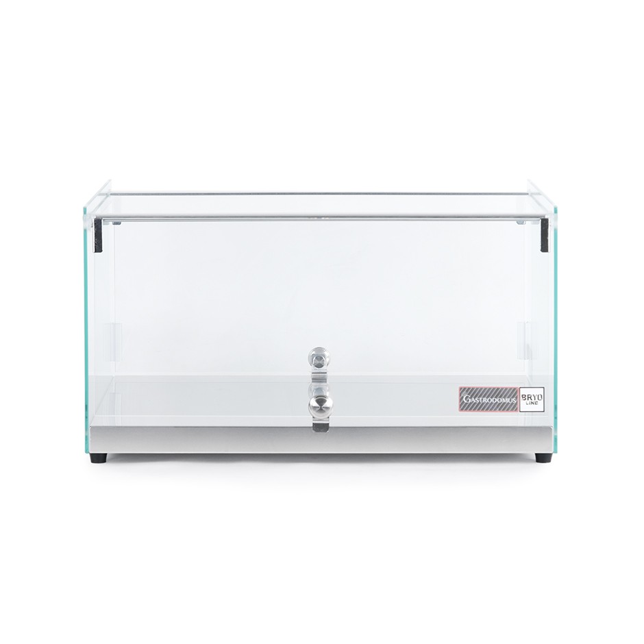 Vetrina Bar Neutra porta brioches piano in inox L 555 mm x P 360 mm x H 300 mm