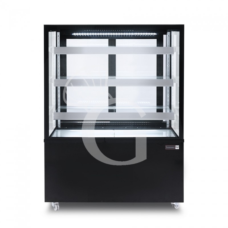 Vetrina Refrigerata Ventilata 390 LT +2°C/+8°C 4 lati vetro