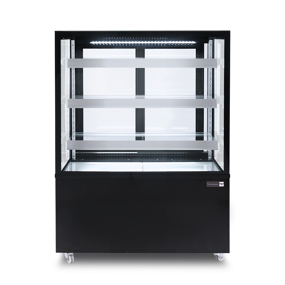 Vetrina Refrigerata Ventilata 390 LT +2°C/+8°C 4 lati vetro