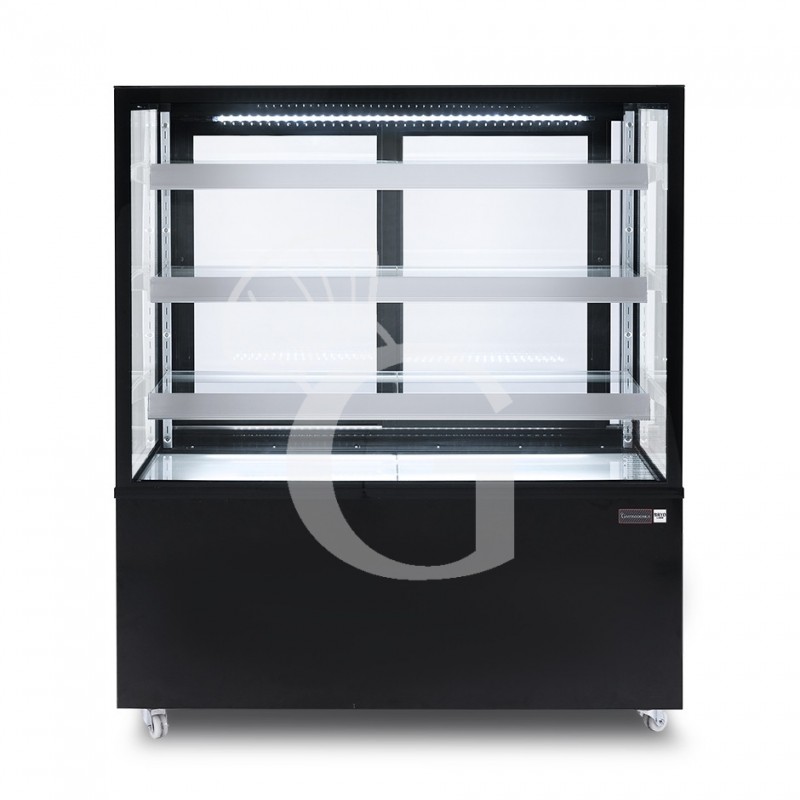 Vetrina Refrigerata Ventilata 530 LT +2°C/+8°C 4 lati vetro