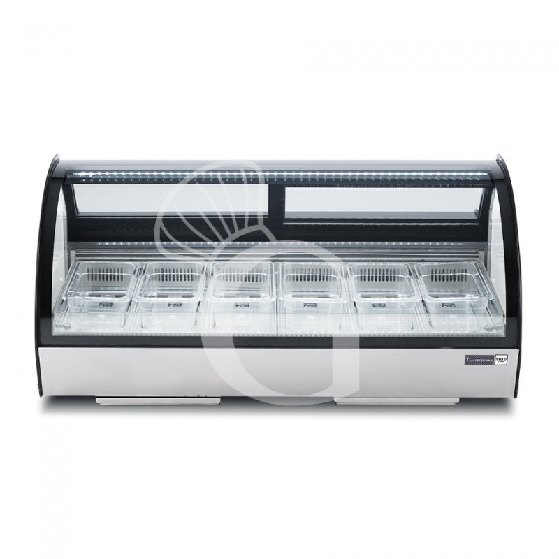 Vetrina Da Banco per Gelato -13°/-22°C - L 1170 mm x P 840 mm x H 560 mm Vetrina Da Banco per Gelato -13°/-22°C - L 1170 mm x P 840 mm x H 560 mm