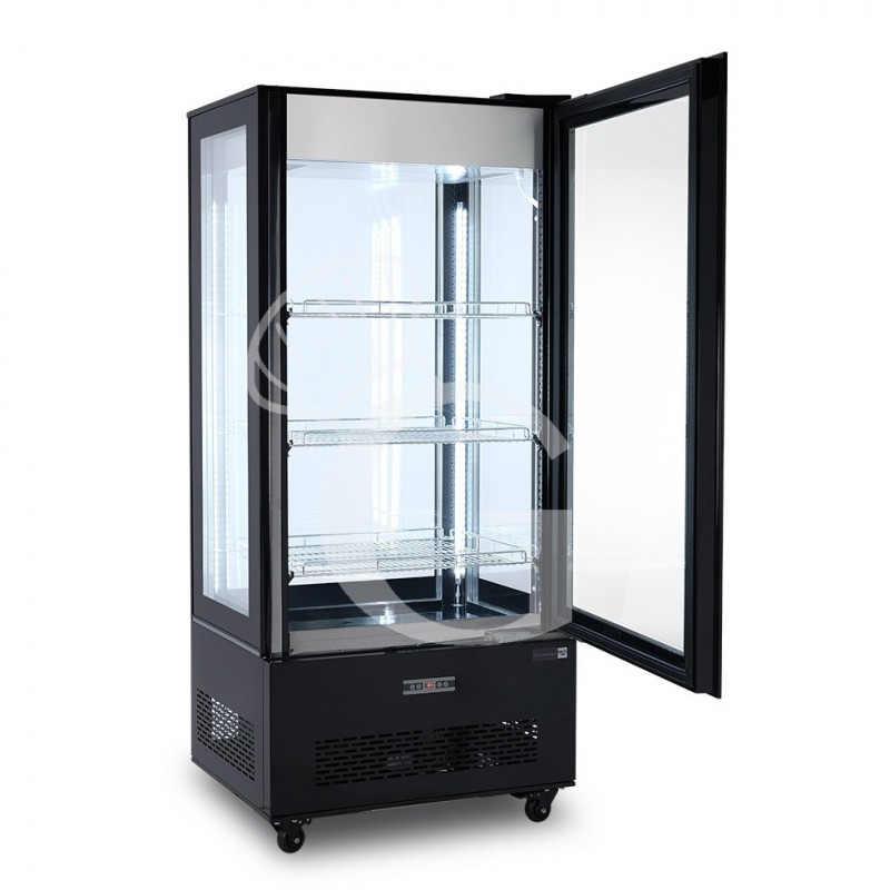 Espositore Refrigerato Ventilato color nero 550 LT -13°C/-22°C classe energetica B
