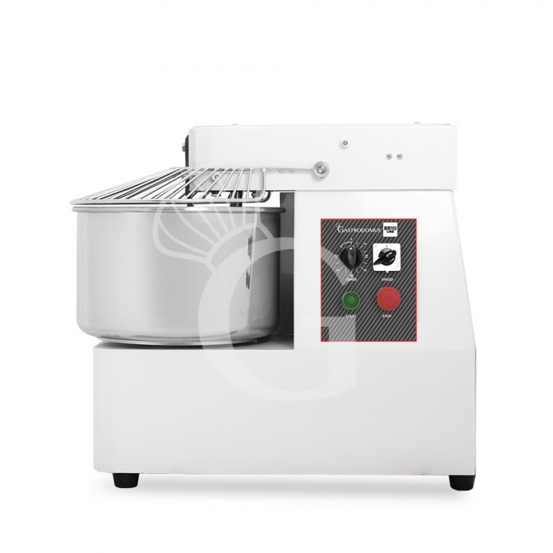 Impastatrice a testa e vasca fisse - 20 LT - Monofase - 1 velocità