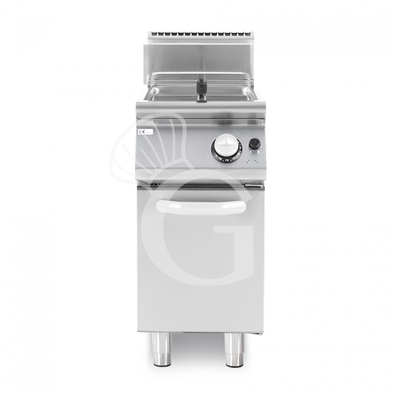 Friggitrice Professionale a gas su armadio chiuso 1 vasca 22 LT 20 Kw