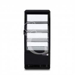 Espositore Refrigerato Ventilato Bibite color nero 78 LT 0°C/+12°C classe energetica C