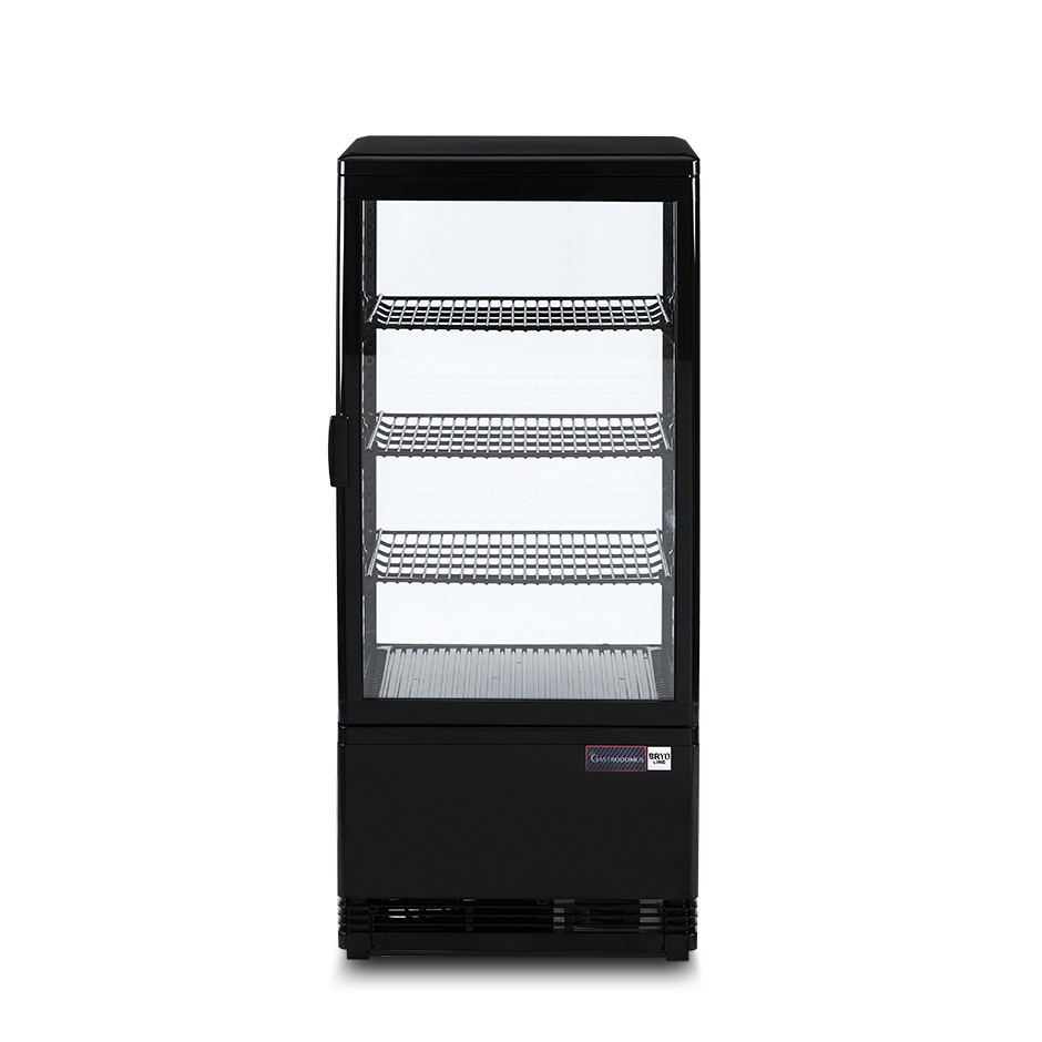 Espositore Refrigerato Ventilato Bibite color nero 78 LT 0°C/+12°C classe energetica C