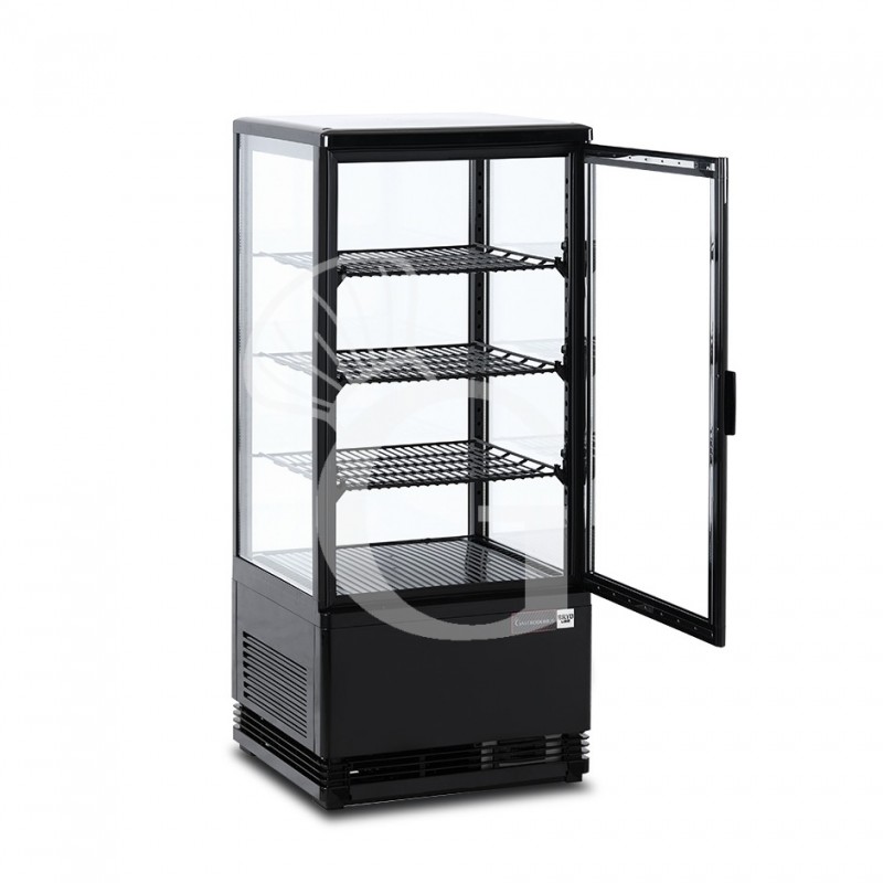 Espositore Refrigerato Ventilato Bibite color nero 78 LT 0°C/+12°C classe energetica C