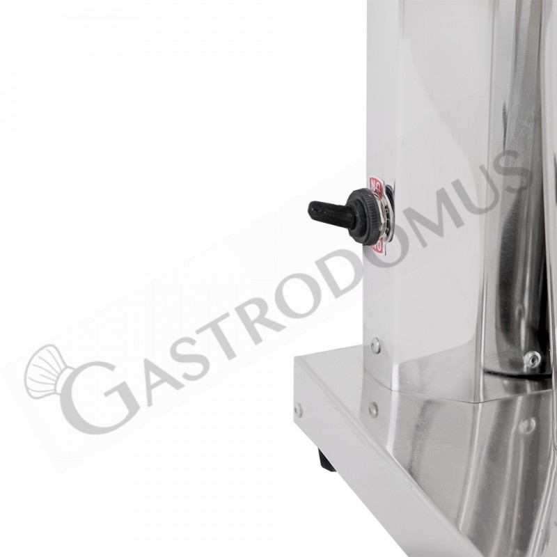 Mixer Frappè 1 bicchiere in acciaio inox 0,18 KW, 15.000 rpm, L 185 mm x P 185 mm x H 500 mm