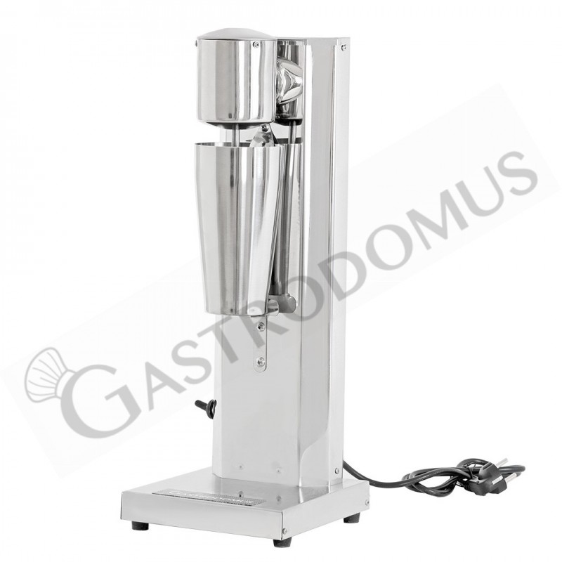 Mixer Frappè 1 bicchiere in acciaio inox 0,18 KW, 15.000 rpm, L 185 mm x P 185 mm x H 500 mm