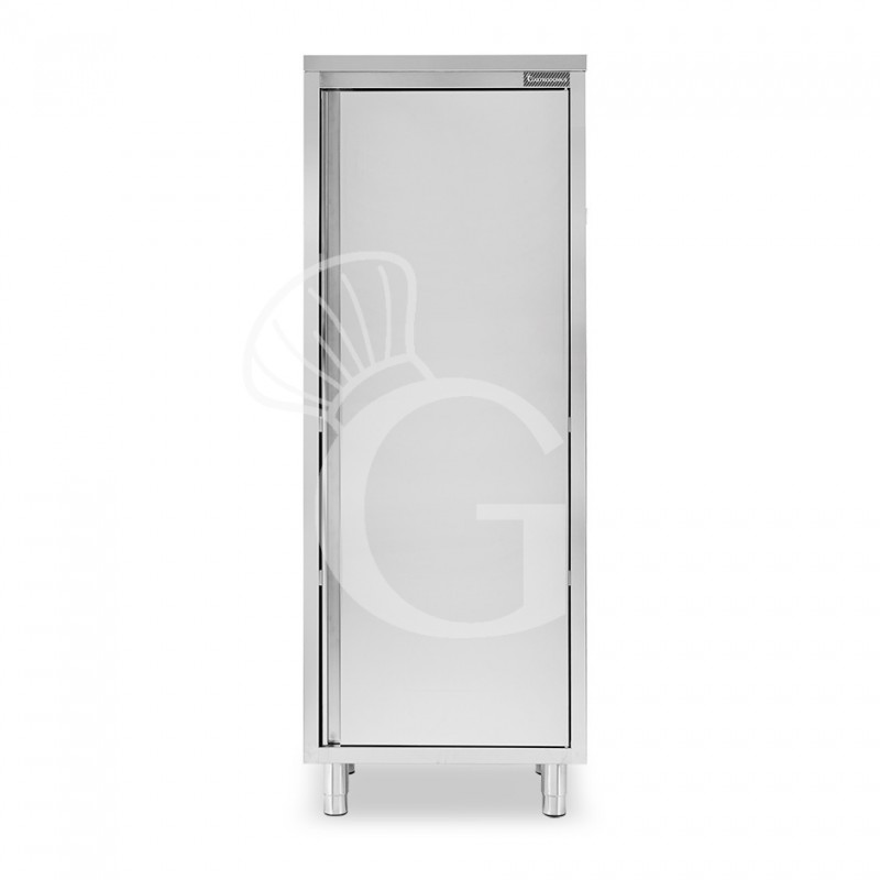 Armadio inox con 1 porta battente, 3 ripiani, L 700 x P 700 x H 1800 mm Armadio inox con 1 porta battente, 3 ripiani, L 700 x P 700 x H 1800 mm
