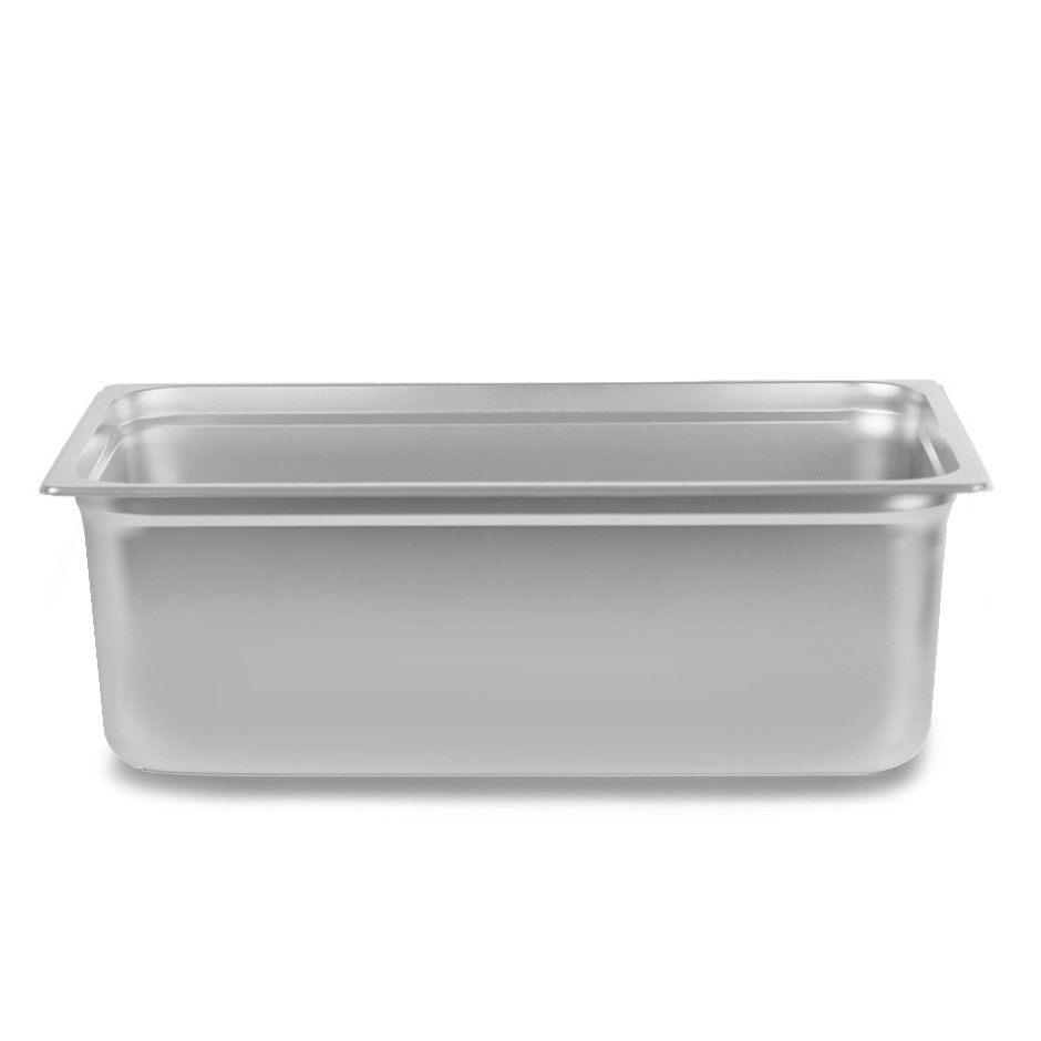 Bacinella in acciaio inox GN1/1 L 530 mm x P 325 mm x H 200 mm 30 LT