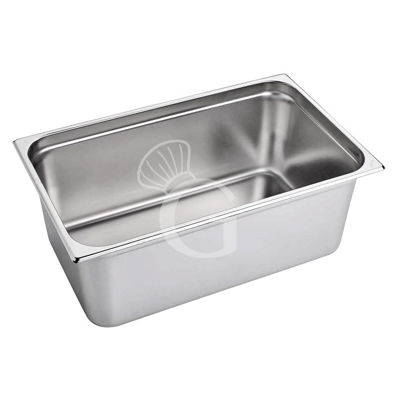 Bacinella in acciaio inox GN1/1 L 530 mm x P 325 mm x H 200 mm 28,4 LT