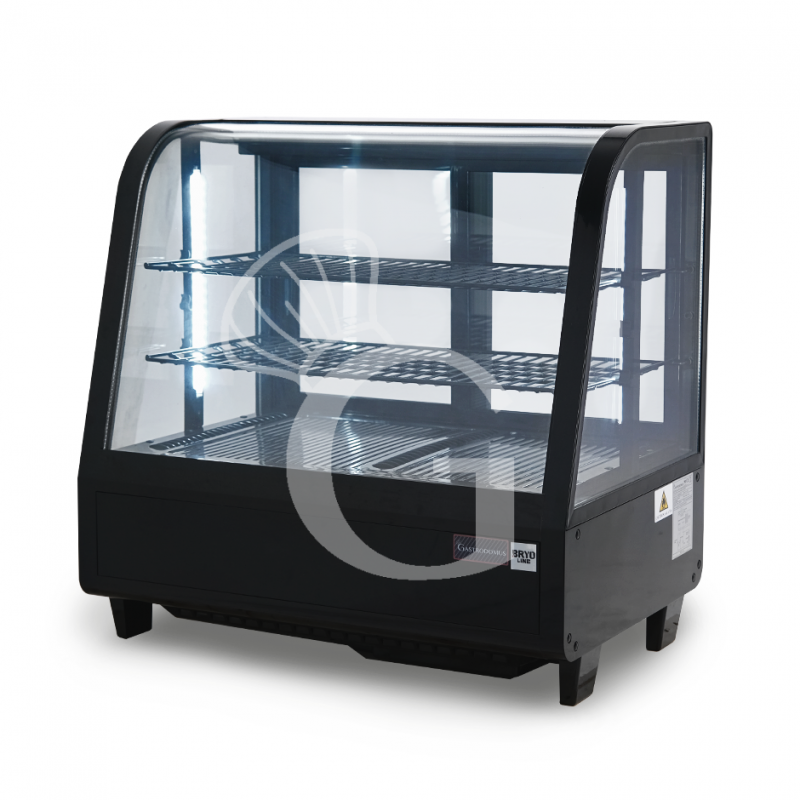 Espositore refrigerato da banco ventilato 100 LT 0°C/+12°C L 682 mm x P 450 mm x H 675 mm
