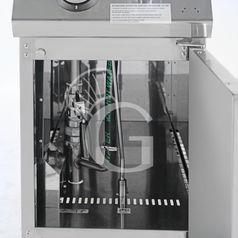 Cuocipasta professionale elettrico su mobile chiuso 1 vasca 40 LT L 400 mm x P 900 mm x H 870 mm