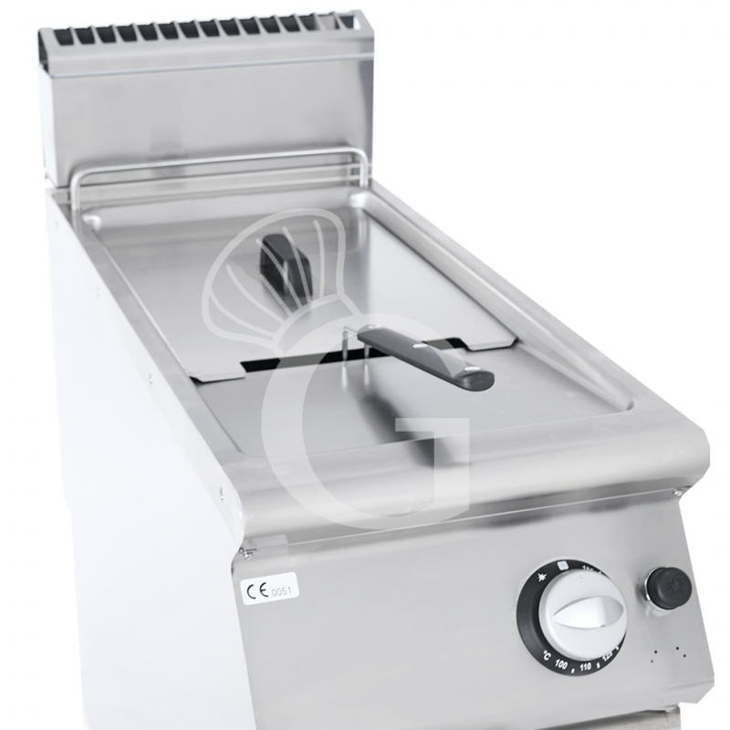 Friggitrice Professionale a gas su armadio chiuso 1 vasca 22 LT 20 Kw