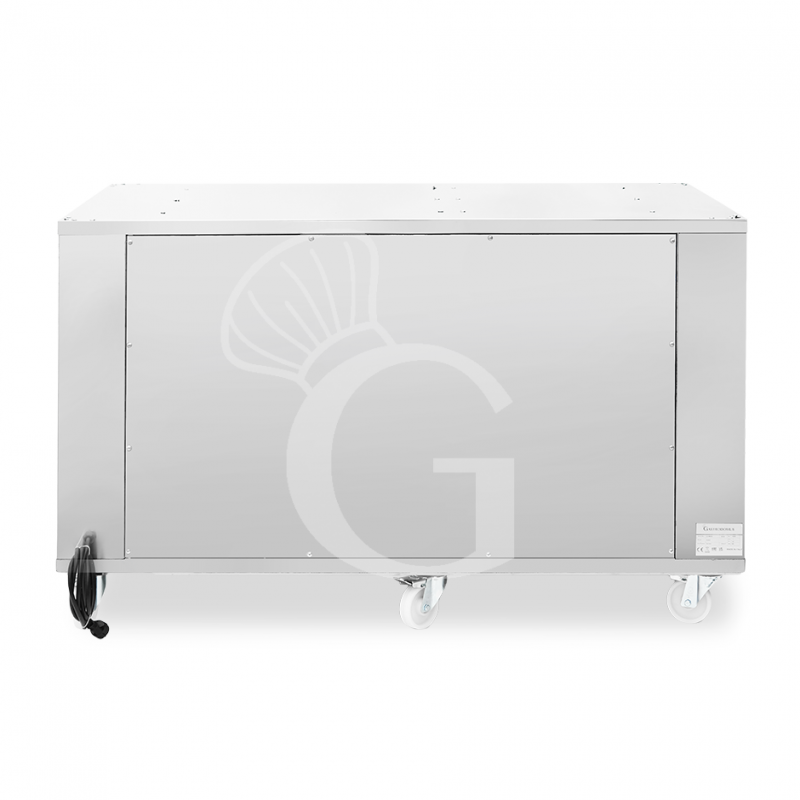 Cella di Lievitazione 18 teglie 600 x 400 mm color inox L 1360 x P 1205 x H 900 mm