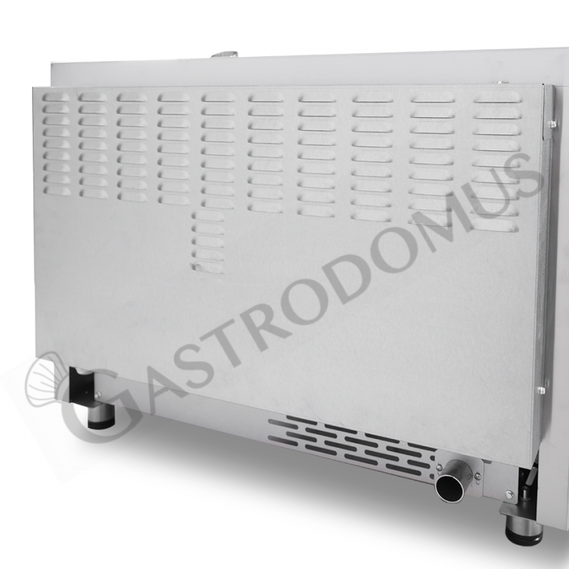 Forno elettrico a convezione, comandi elettromeccanici con umidificatore, per 5 teglie GN1/1 o 600x400 mm