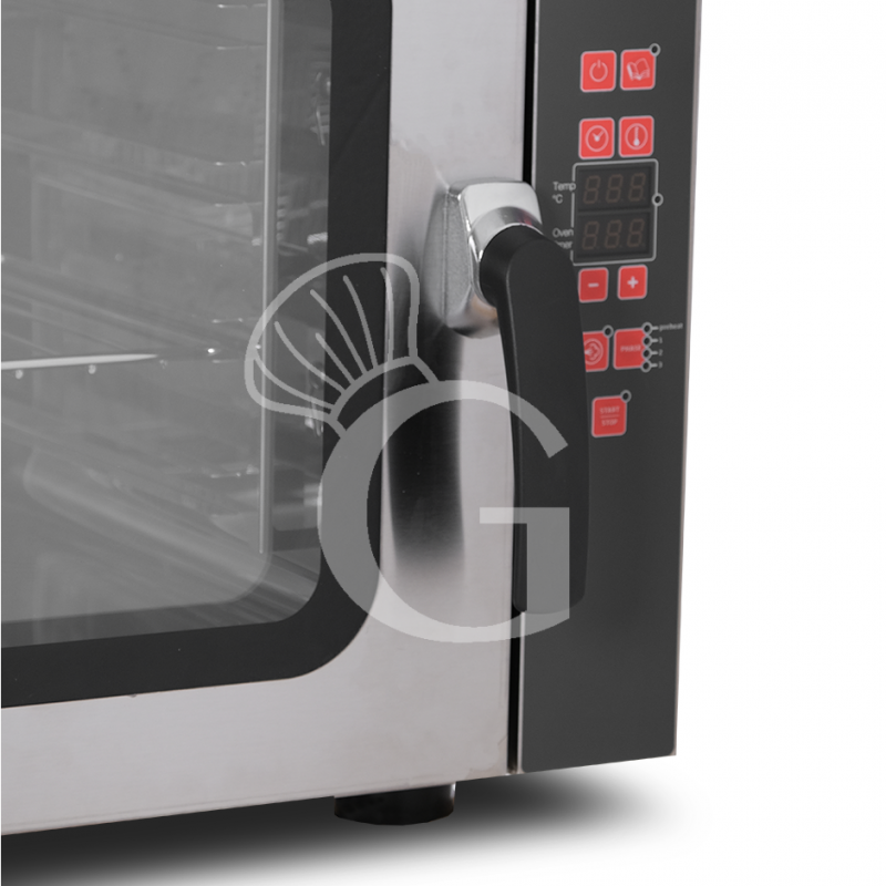 forno elettrico gastronomia 4 teglie dim gn 23 con umidificatore