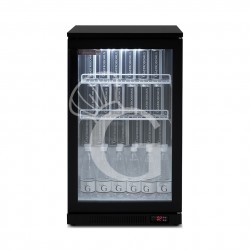 Vetrina frigo ventilata da banco o retrobanco orizzontale, 1 porta battente 98 LT - temperatura 0°C/+10°C