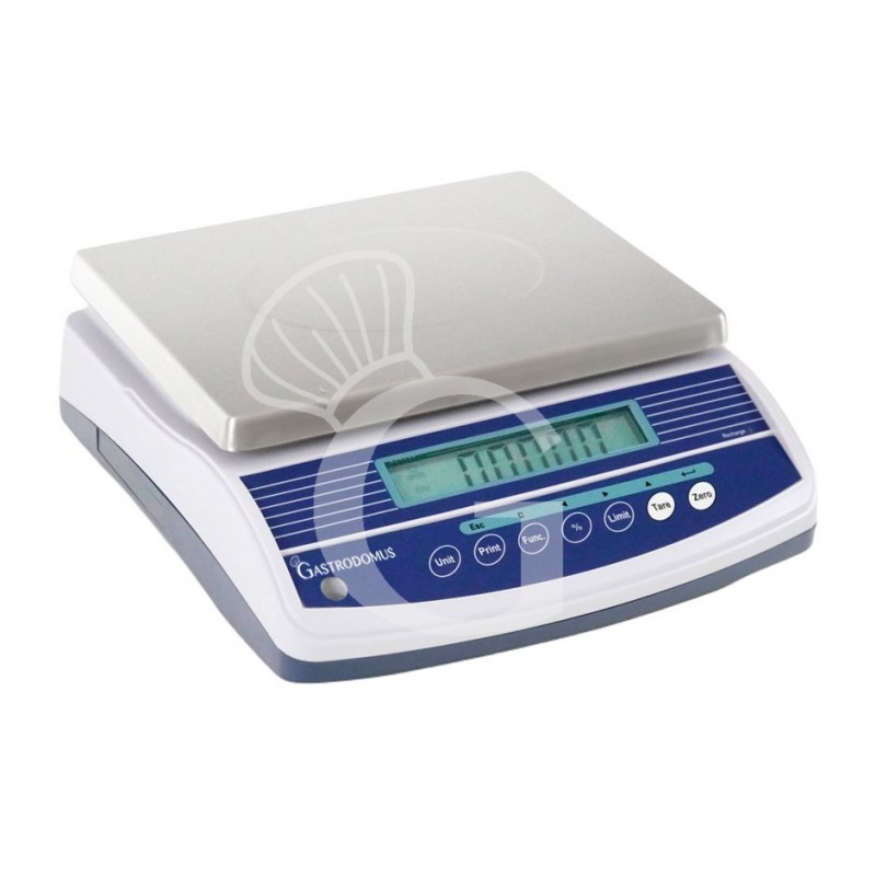 Bilancia controllo del peso portata 3 Kg precisione 0,1 g L 340 mm x P 320 mm x H 125 mm