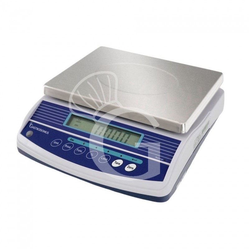 Bilancia controllo del peso portata 3 Kg precisione 0,1 g L 340 mm x P 320 mm x H 125 mm