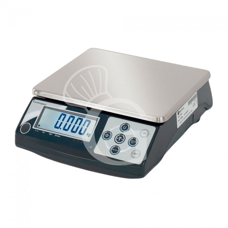 Bilancia struttura in ABS controllo del peso portata 5 Kg precisione 1 g L 245 mm x P 310 mm x H 95 mm