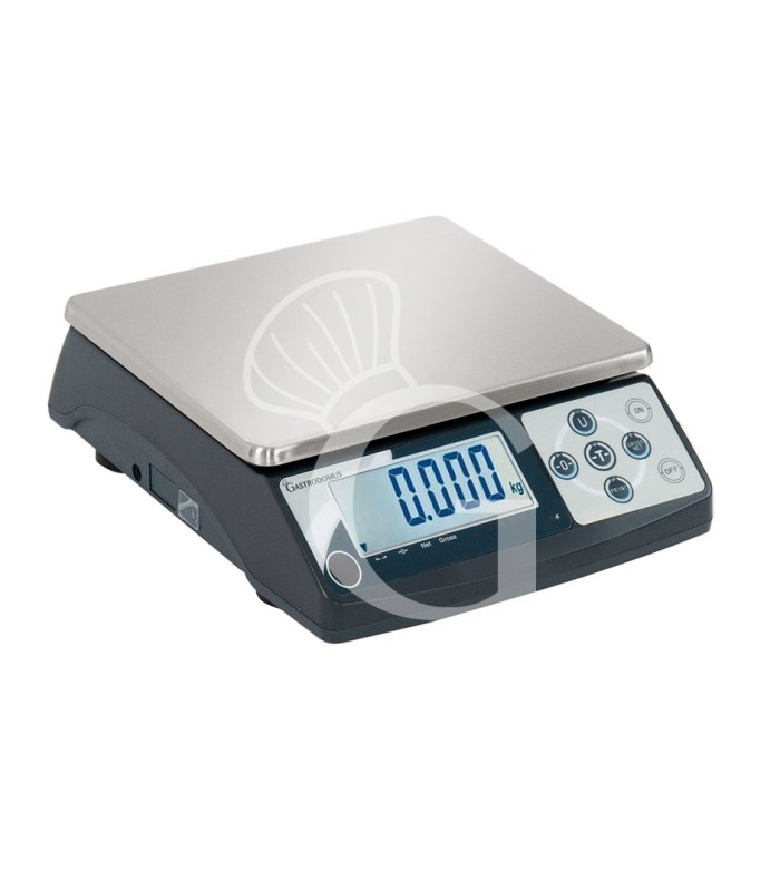 Bilancia struttura in ABS controllo del peso portata 5 Kg precisione 1 g L 245 mm x P 310 mm x H 95 mm