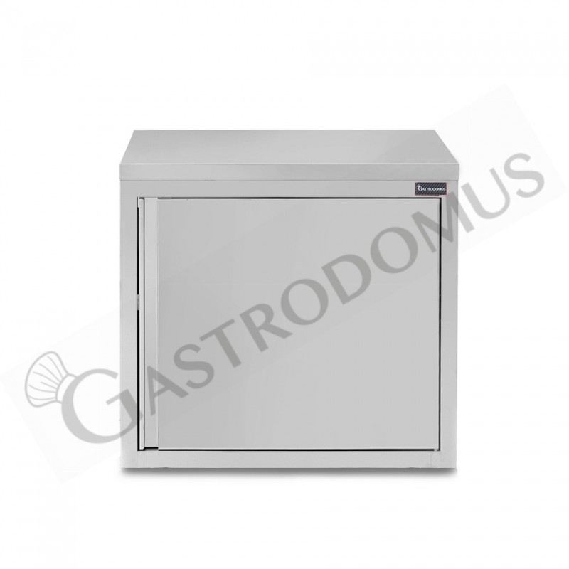 Pensile acciaio inox con sgocciolatoio,1 ripiano forato,1 porta battente L 700 x P 400 x H 660 mm Pensile acciaio inox con sgocciolatoio,1 ripiano forato,1 porta battente L 700 x P 400 x H 660 mm