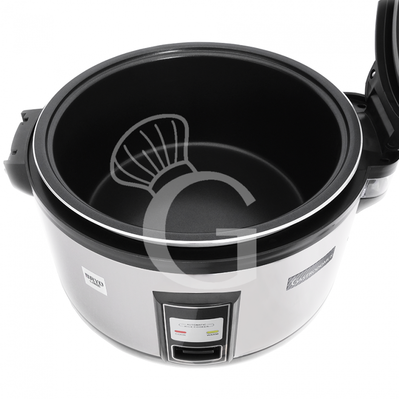 Cuociriso elettrico professionale capacità 25 LT Ø 460 mm x H 420 mm 2,65 KW