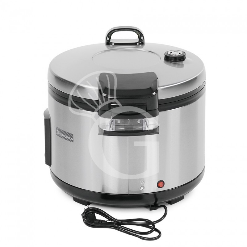 Cuociriso elettrico professionale capacità 25 LT Ø 460 mm x H 420 mm 2,65 KW