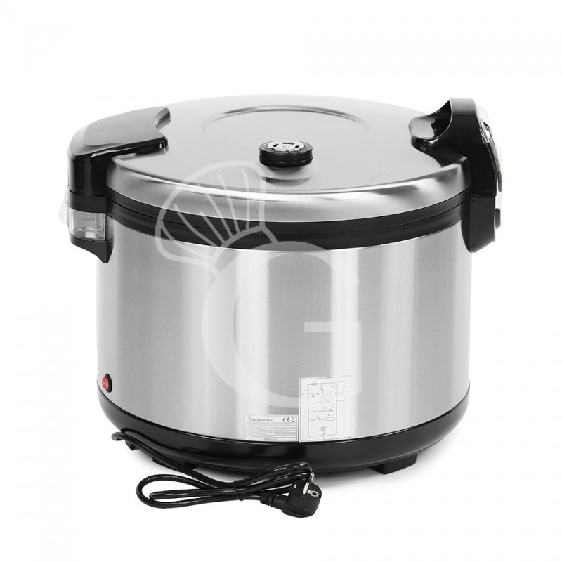 Cuociriso elettrico professionale capacità 25 LT Ø 460 mm x H 420 mm 2,65 KW