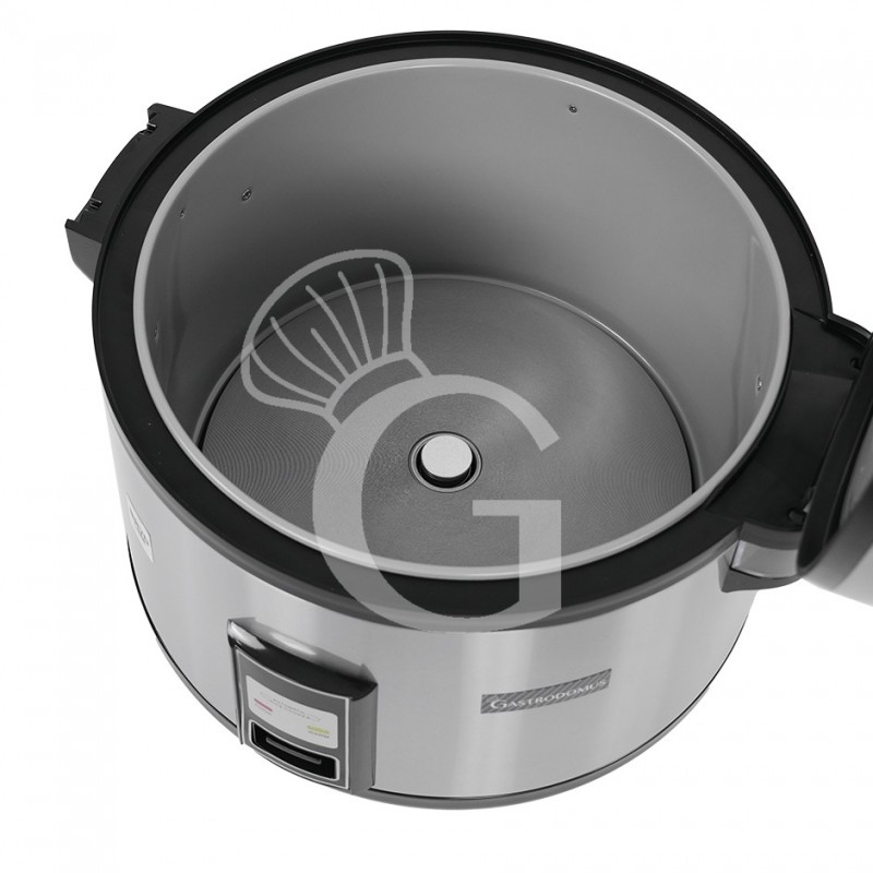 Cuociriso elettrico professionale capacità 25 LT Ø 460 mm x H 420 mm 2,65 KW