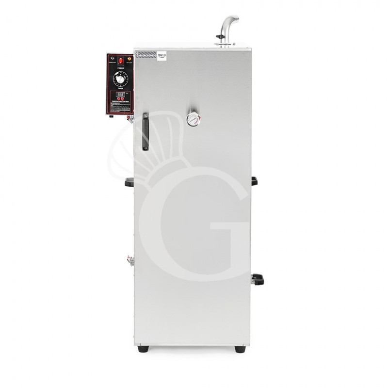 Affumicatore a caldo con 9 ripiani L 630 x P 450 x H 1310 mm