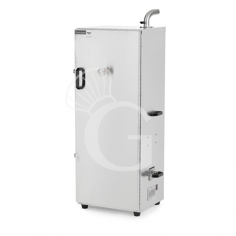 Affumicatore a caldo con 9 ripiani L 630 x P 450 x H 1310 mm