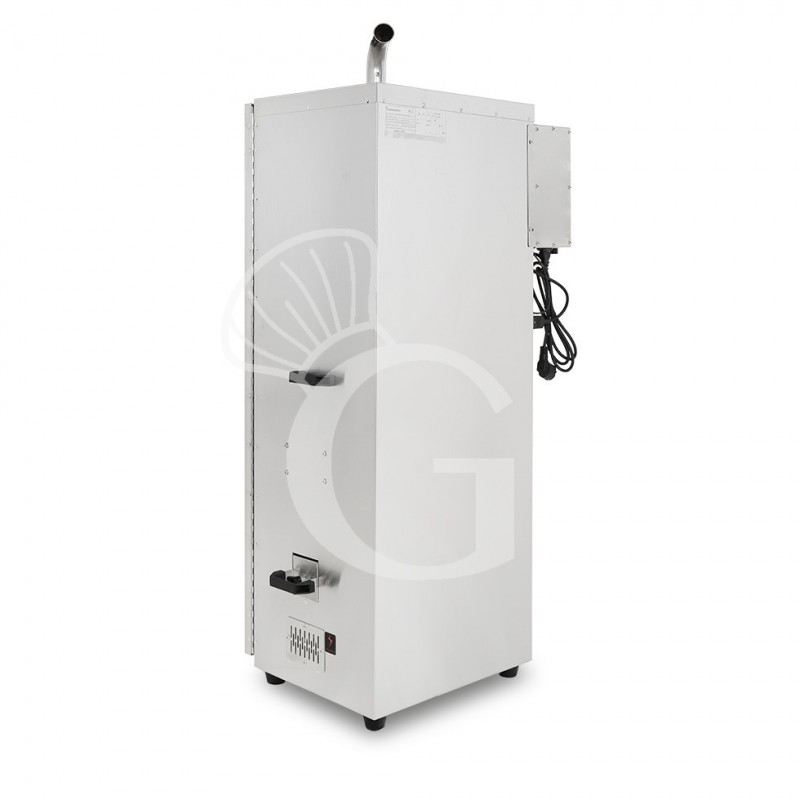 Affumicatore a caldo con 9 ripiani L 630 x P 450 x H 1310 mm