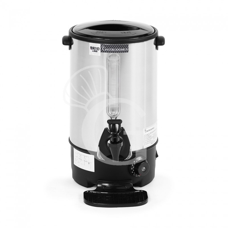 Dispenser elettrico per il mantenimento delle bevande calde, in acciaio inox con capacità 16 L Dispenser elettrico per il mantenimento delle bevande calde, in acciaio inox con capacità 16 L
