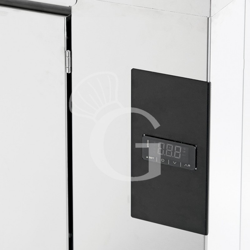 Cella di Lievitazione 18 teglie 600 x 400 mm L 1385 mm x P 1235 mm x H 900 mm