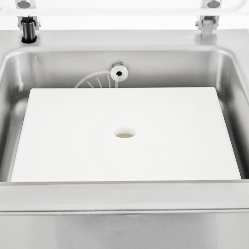 Macchina sottovuoto a campana multifuzione e Top di gamma, barra saldante L 320 mm, per alimenti e liquidi